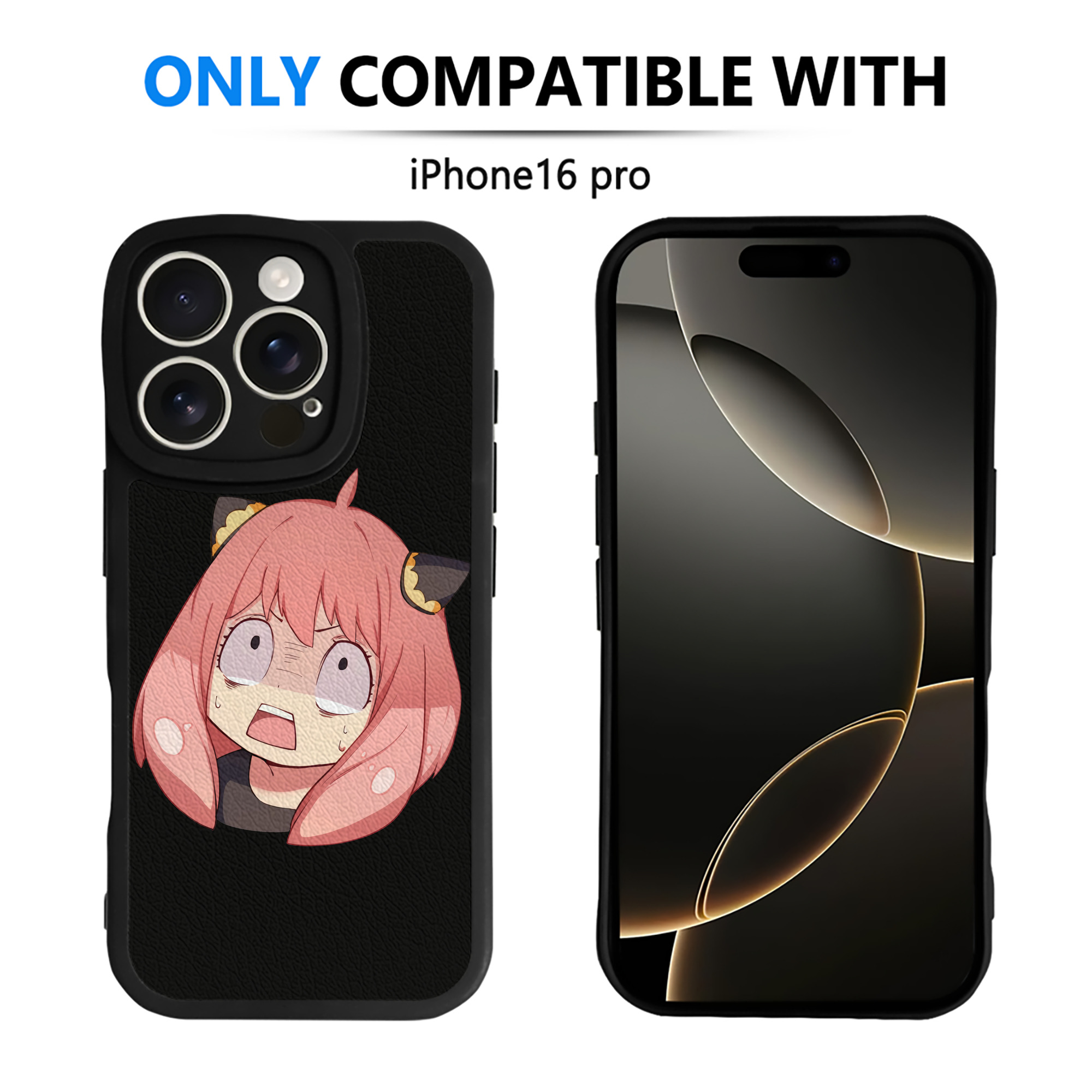 （画像用） SPY×FAMILY间谍家家酒 【iPhone 16シリーズ対応】シリコンスマホケース（レザー調） 材質：シリコン